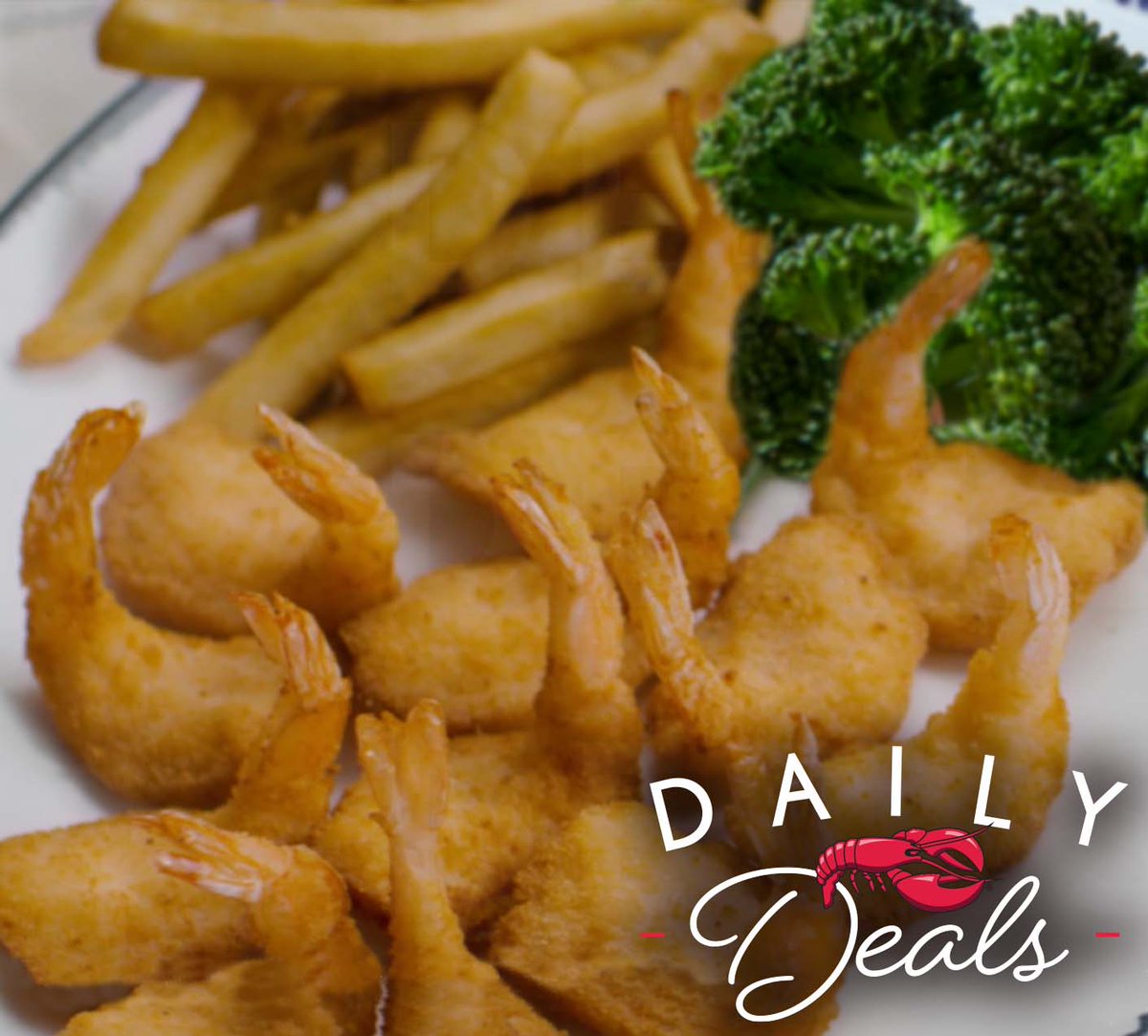 Can’t get your mind off mouthwatering shrimp? Today's deal is for you. Get Walt’s Favorite Shrimp, two sides and a pepsi product for just $12.99. 🍤🤯 *Full Terms: ms.spr.ly/6015ZcvOh