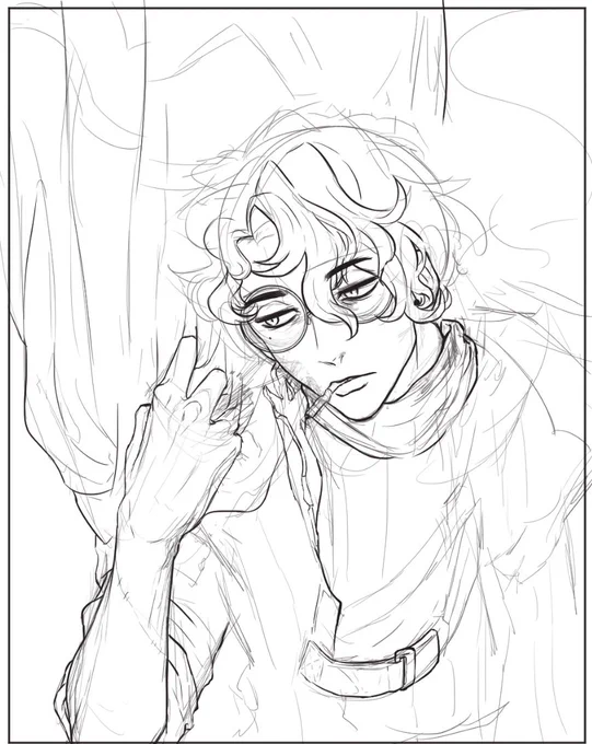 😭why am i so undetermined to draw😭 