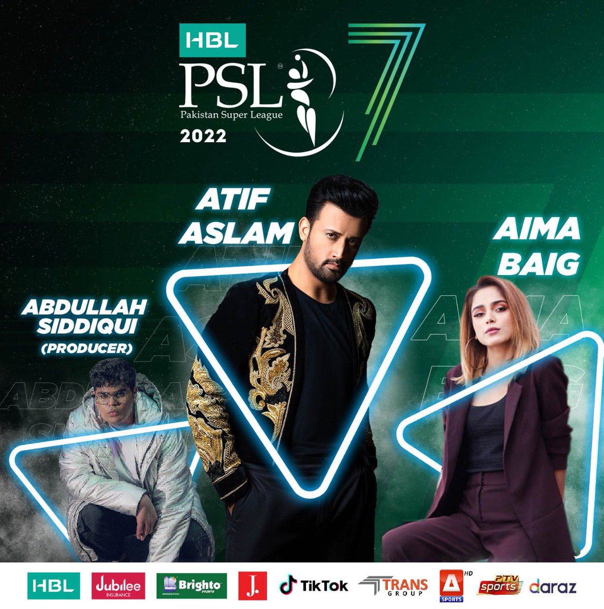 🚨 Breaking News 🚨 

The #HBLPSL7 anthem will feature the voices of @itsaadee and Aima Baig, and will be produced by @abdullah_s_sid. 
Excited?

Read more: psl-t20.com/news/1283 

#LevelHai