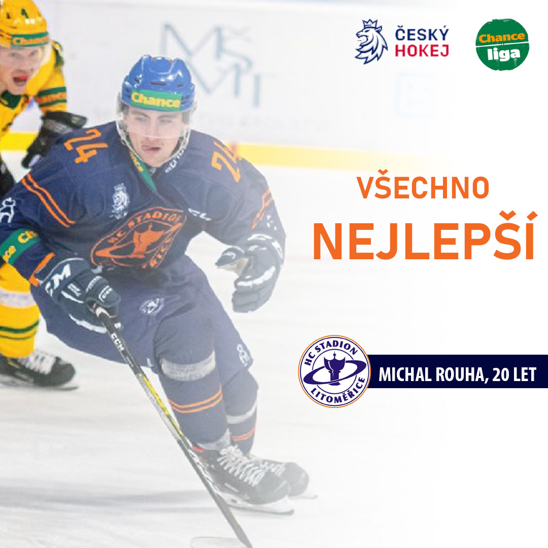 HCStadion's tweet photo. Dnes slaví 20 . narozeniny🎂 útočník Michal #Rouha🥳 Přejeme všechno nejlepší a ať se daří v hokeji 🏒 i mimo něj🎉🎈
#hcstadion #hcstadionlitomerice #chanceliga #kalisnickenarozeniny #happybirthday https://t.co/XikVic6zIo