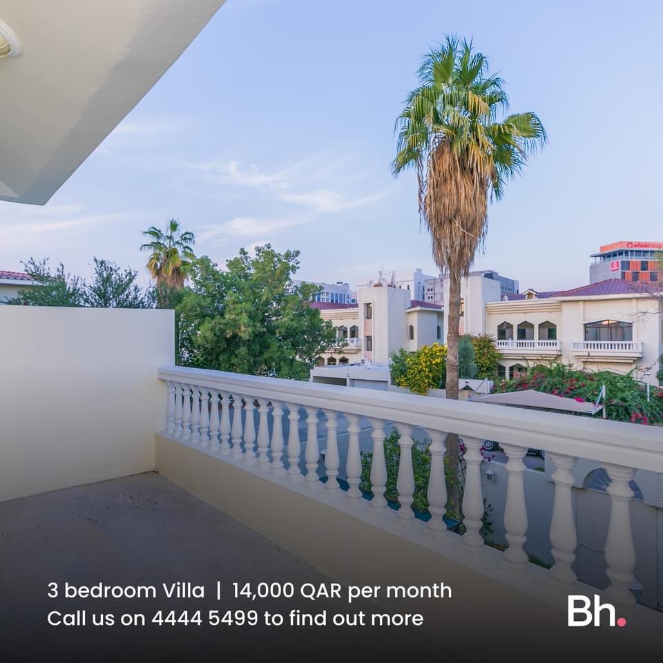 BetterHomesQa's tweet photo. 3BR villa

14,000 QAR per month

Swimming pool / Gym

Call us on 4444 5499 to find out more... #Qatar #qatarnews #qatarliving #realestate #realestateagent #قطر #قطر2022 https://t.co/Vy7qtBDO9L