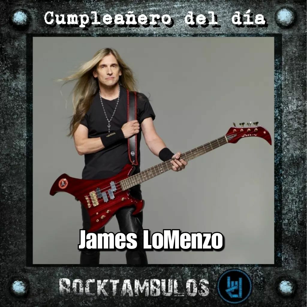 El gran James LoMenzo, bajista de Megadeth, está de cumpleaños hoy Happy birthday James 