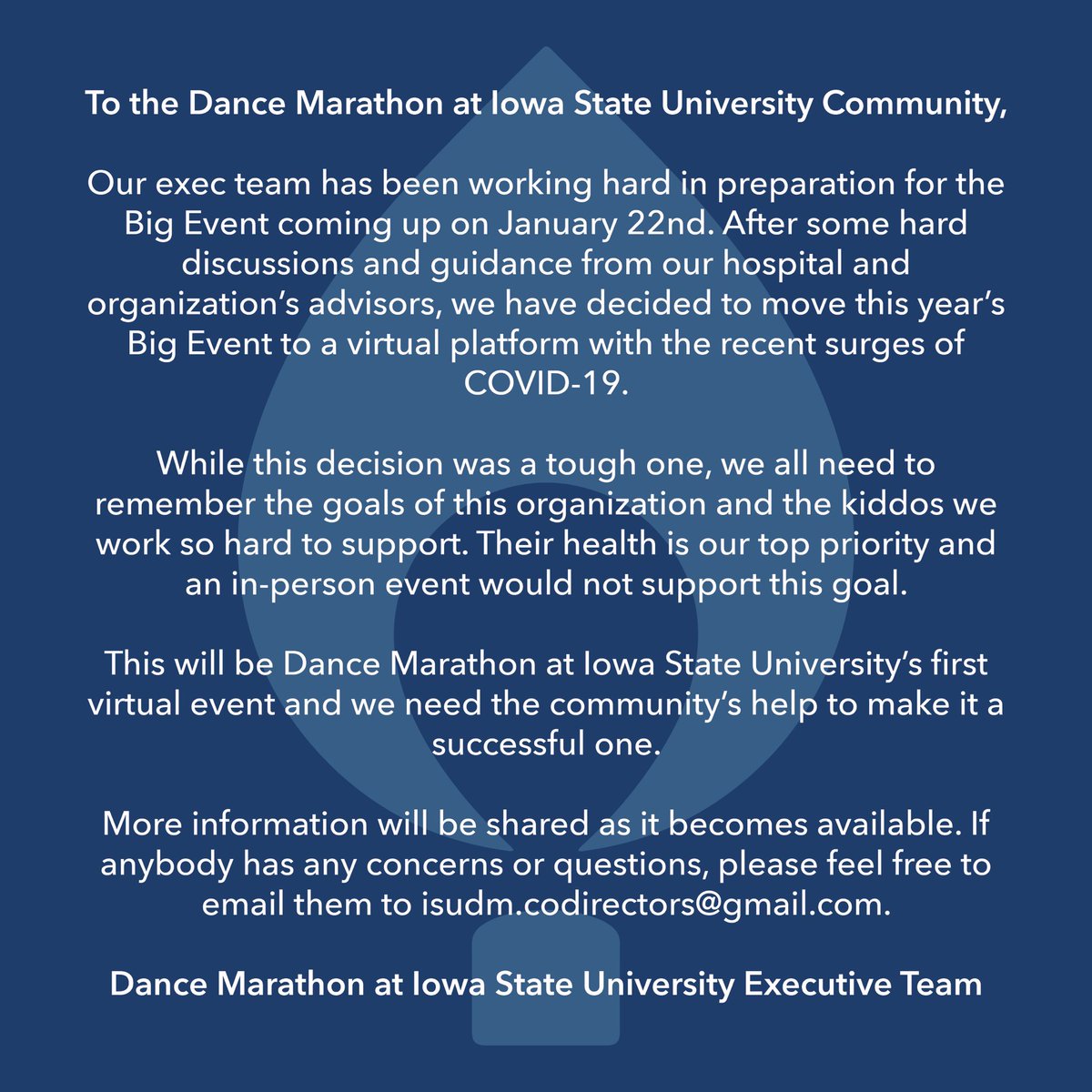 An important announcement from our executive team.