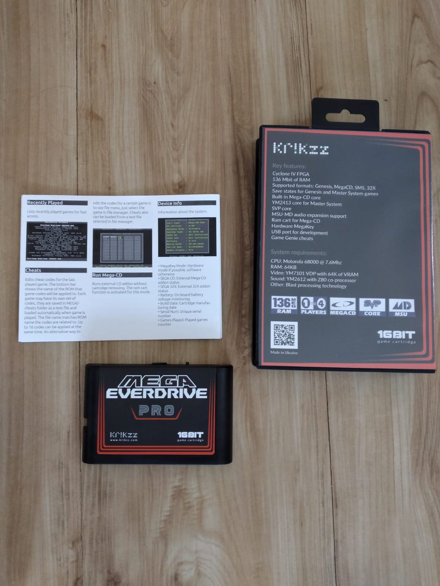 retrozera's tweet photo. Aquisição!!
Mega Everdrive Pro: Uma das vantagens é possibilitar jogar jogos de Sega CD sem a necessidade do aparelho no Mega Drive 😍
#megaeverdrivepro #krikzz #krikzzeverdrive #everdrive #megadrive #retrozera https://t.co/WmqGboWGdB