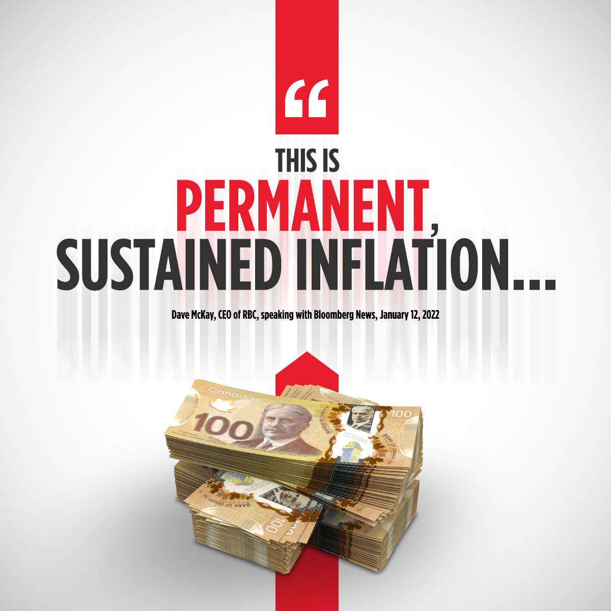 erinotoole's tweet photo. Experts are warning that #JustinFlation is here to stay. Your paycheck will continue to get you less. 

Canadians can’t afford more of Justin Trudeau. https://t.co/zQk6IrdoJY