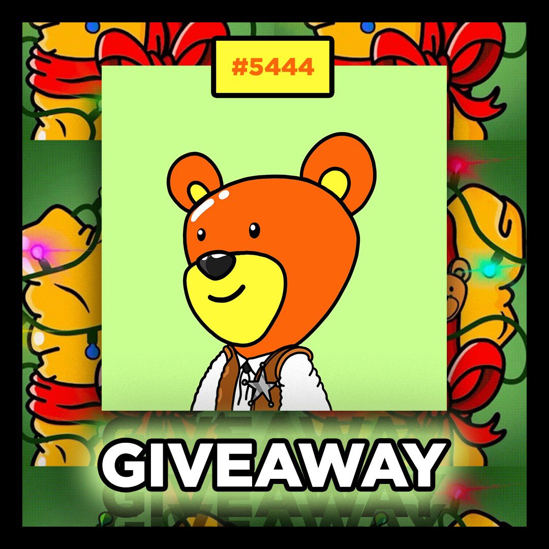 Yossy London (@yossylondon) on Twitter photo LFG! We're spreading the community love with a <a href="/inBetweenersNFT/">inBetweeners 🧸</a> #Giveaway 🎁🎉
To enter:
1) RT, Like & Tag a friend 🧸
2) Follow <a href="/yossylondon/">Yossy London</a> & @brandonkchung on IG & Twitter 🧸
Live announcement of Winner Jan 31 on Brandon Chung YT (link in his bio)
Good luck! 🚀 <a href="/justinbieber/">Justin Bieber</a> LFG! We're spreading the community love with a <a href="/inBetweenersNFT/">inBetweeners 🧸</a> #Giveaway 🎁🎉
To enter:
1) RT, Like & Tag a friend 🧸
2) Follow <a href="/yossylondon/">Yossy London</a> & @brandonkchung on IG & Twitter 🧸
Live announcement of Winner Jan 31 on Brandon Chung YT (link in his bio)
Good luck! 🚀 <a href="/justinbieber/">Justin Bieber</a>