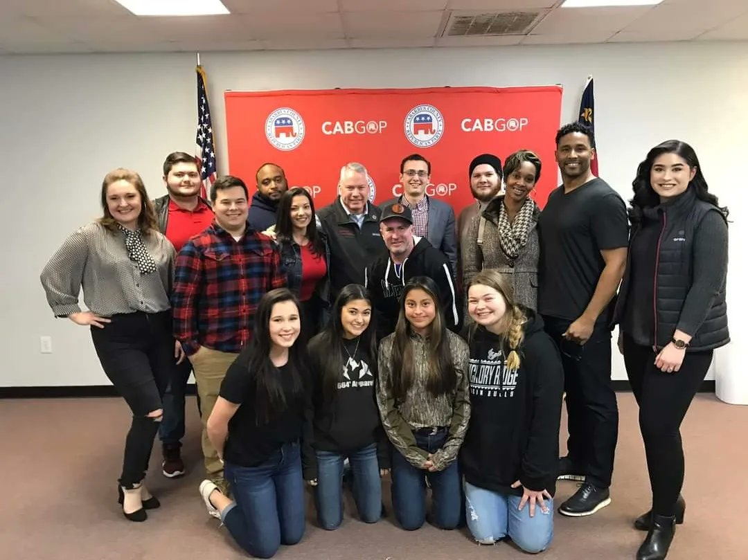 CEWhiteford's tweet photo. @CabarrusYr started the year off strong! I'm so proud of all of what they have accomplished over the last year and am glad to be a part of this group of hard workers.

Thank you for letting me speak about my campaign and for being great friends! #ncfyr #ncpol #cabgop #cabarrusyr https://t.co/nu7Vm6fL8D