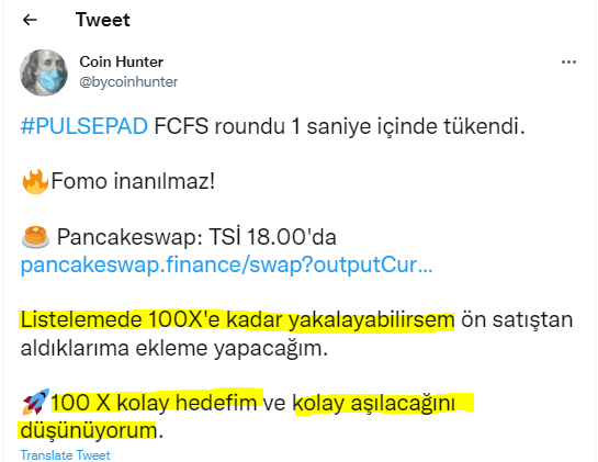 bycoinhunter's tweet photo. Pulsepad listelenmesini herkesin takip etmesi adına 5.000$ çekiliş düzenledik.

100X'e kadar alınır yazdım.

50X'le açtı. Alımları yaptık. 150X'de tekrar hatırlattım. 

Oradan 3X daha yaptı. 

1 hafta aralıksız yükselen paritede zarar ediliyorsa eğitim şart diye düşünüyorum. https://t.co/OxBaW88Xl0