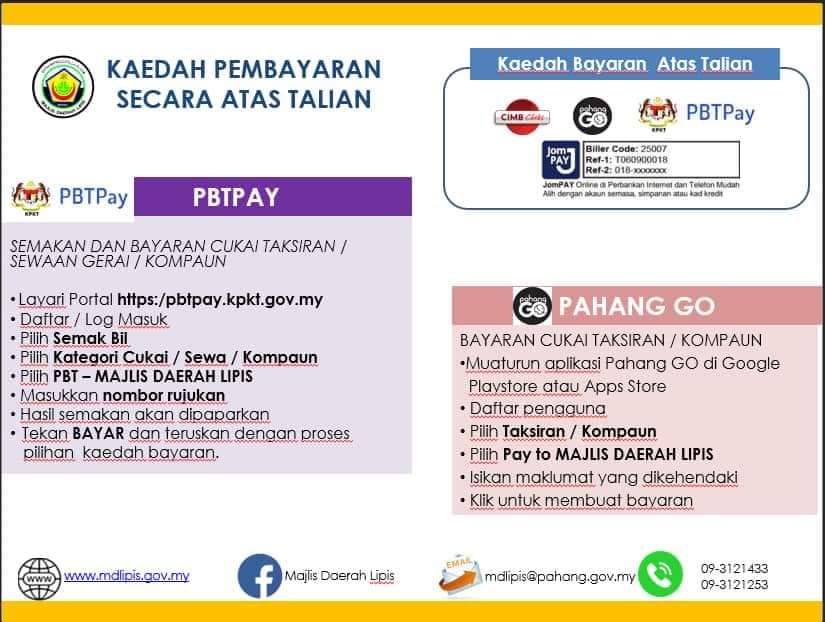 Majlis Daerah Lipis (@mdlipis) / Twitter