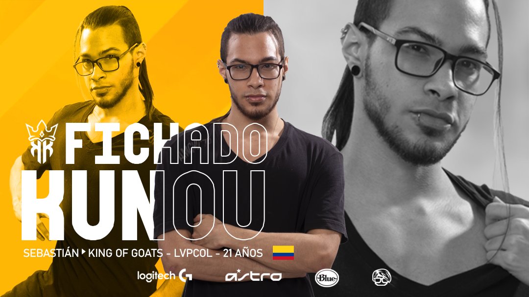 Con esto completamos la Botlane, el dúo dinámico que luchará por la victoria en la #FibraMovistargolden

Rol de Soporte - <a href="/KunouLeague/">Kunou</a> 

¿Preparados para conocer al resto?

<a href="/LVPcolLoL/">LVP Colombia 🏆</a>