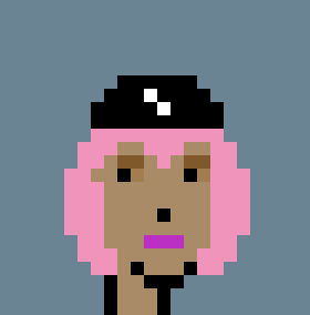 punk9059's tweet photo. Switched the PFP to this @worldofwomennft for a day cause she reminds me of Punk 642!  Pretty similar vibes, right?  Since selling 642 I've been building a collection of pink hair NFTs.

(Also I'm super bullish WoW) https://t.co/Zx3fTl7rWN
