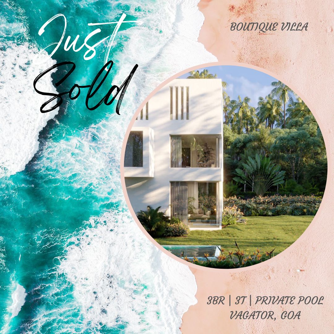 YesProperty_'s tweet photo. #JustSold Villa with a private pool. Located in the vibrant backdrop of Vagator, Goa.

#realestate #property #sold #homes #villa #luxuryproperty #luxury #goa #india #yesproperty https://t.co/7qfbS2iEkf
