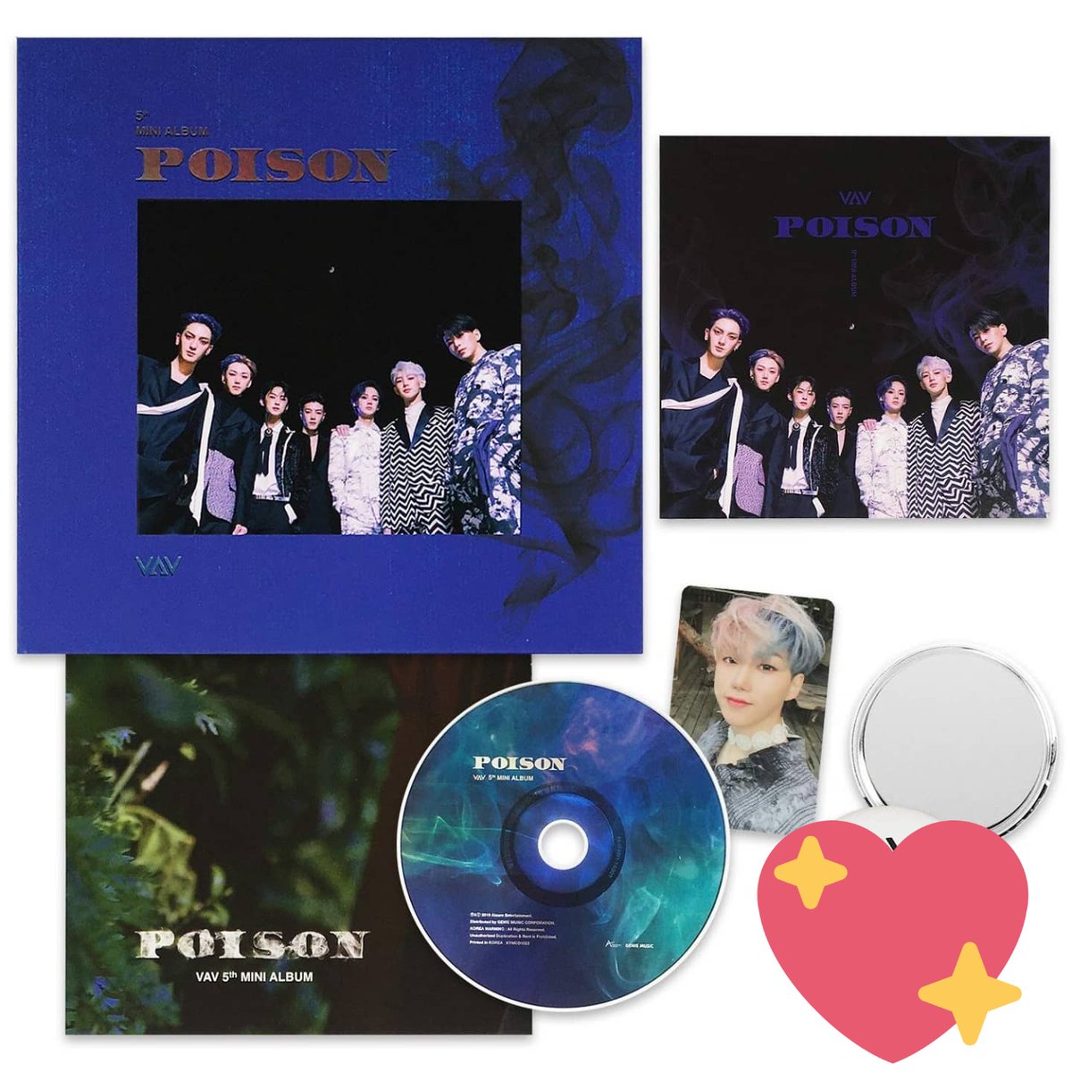vivigp10's tweet photo. ✧ Nombre del grupo: VAV
✧ ¿Que vendo?: POISON 5to mini album. (Sellado)
✧ Precio: 80.000 COP
✧ Ciudad: Barranquilla.
✧ @WTS_COL
#VAV #VavSale #VAV_Ayno #VAV_BaRon #VAV_ACE #Vavsell https://t.co/C9cxKgosnI