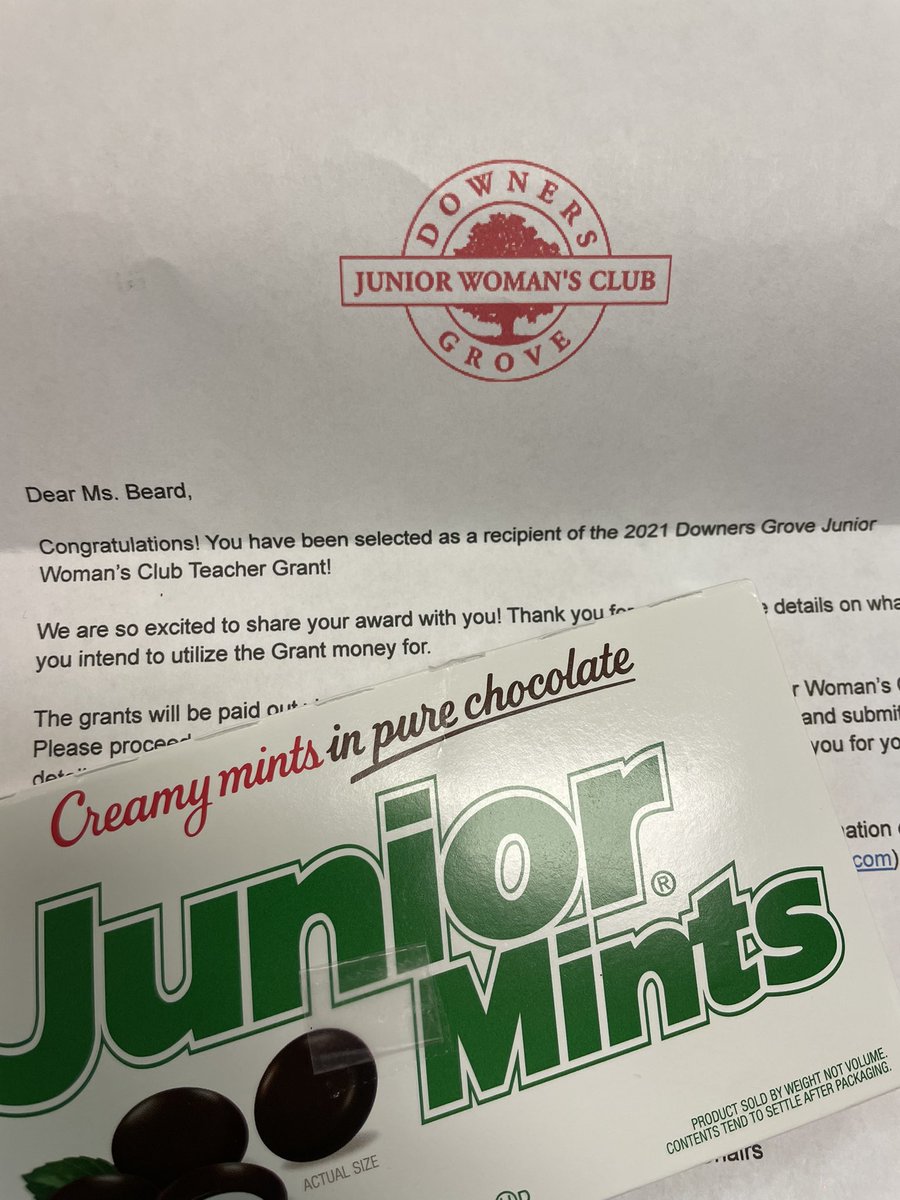Meghan Beard (@3meghanbeard) on Twitter photo I am SO excited to receive this grant from <a href="/DGJWC/">DG Junior Woman’s Club</a> for more hands-on Math Games for our Math Mania Club!! Thank you! #dg58pride #dg58learns #LEchoosesHAPPY I am SO excited to receive this grant from <a href="/DGJWC/">DG Junior Woman’s Club</a> for more hands-on Math Games for our Math Mania Club!! Thank you! #dg58pride #dg58learns #LEchoosesHAPPY