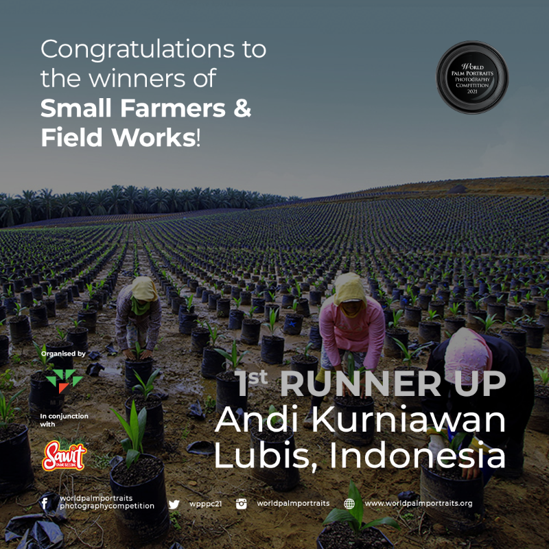 Congratulations to Andi Kurniawan Lubis for being the 1st runner up of Small Farmers and Field Work theme! 
May Adi Kurniawan Lubis continue to shoot meaningful shots and share them with the world!