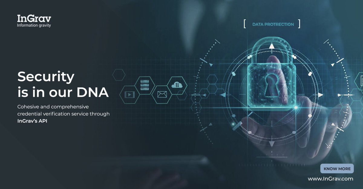 InGravPlatform's tweet photo. Whether you’re a bank, a governmental agency or any organization you need a tool to help you with credential verification. #InGrav’s Credential Verification #API uses the latest #OSINT and #AI technology to help prevent scam, mitigate risk and provide you with a safer environment https://t.co/F7rac7XZqT