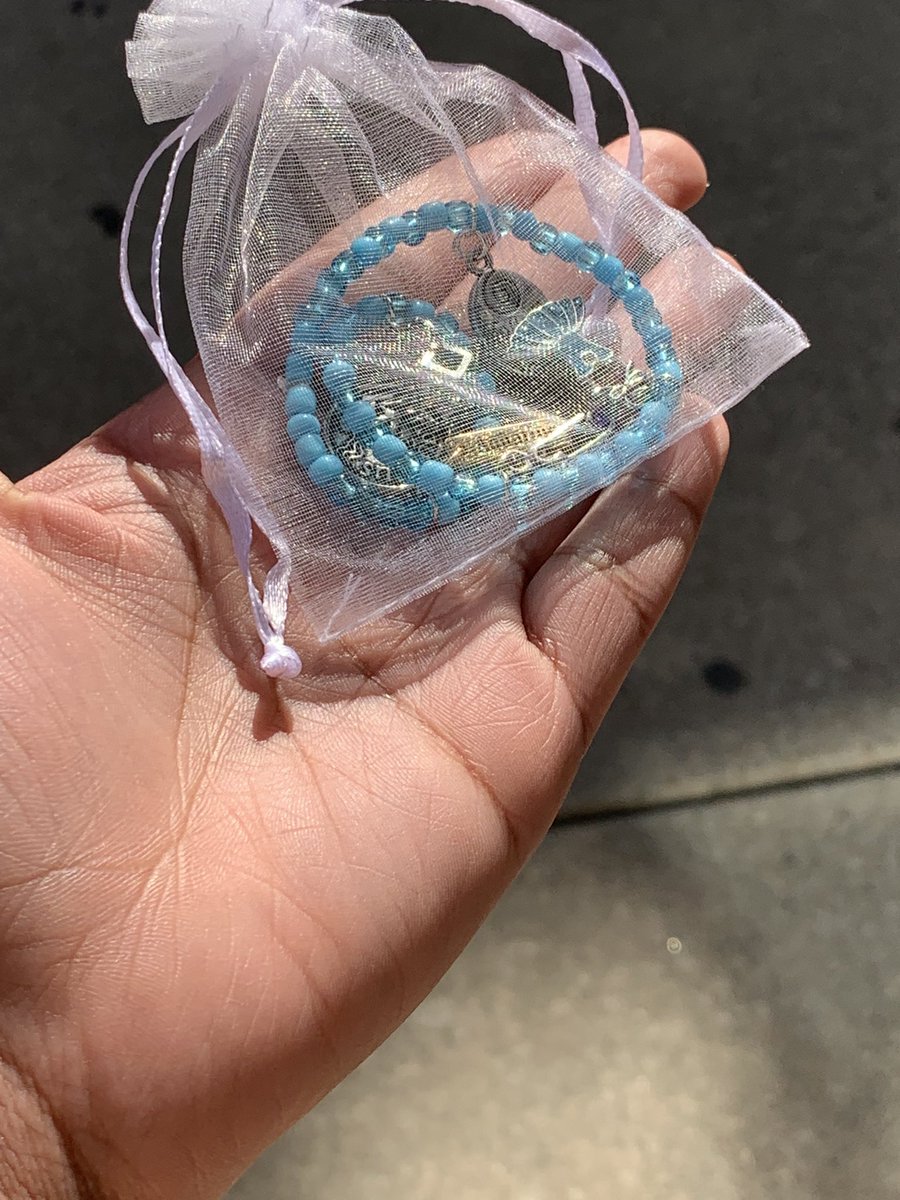 BodyBracelets's tweet photo. Blue Aquarius anklet requested.
Blue Aquarius anklet provided. 
She said she loved it. #Zodiac #Aquarius #bodybracelets #BodyBracelets #satisiedcustomer https://t.co/bNIszfBDpm