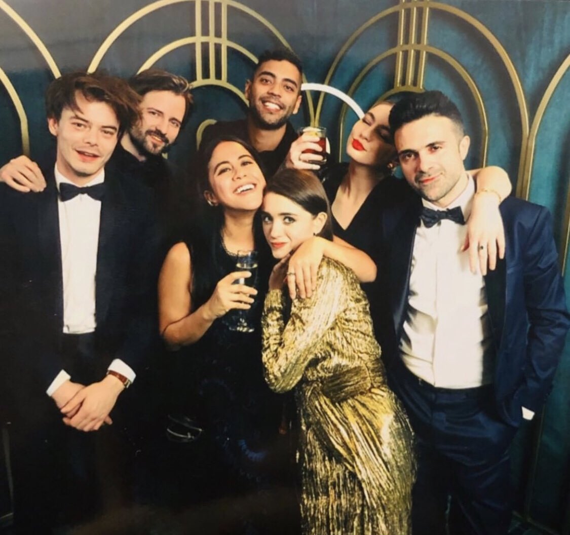 badpostnatalia's tweet photo. New/old pic of Natalia and Charlie with friends at the SAGS in 2020 🔥 https://t.co/Y5426AhD0s