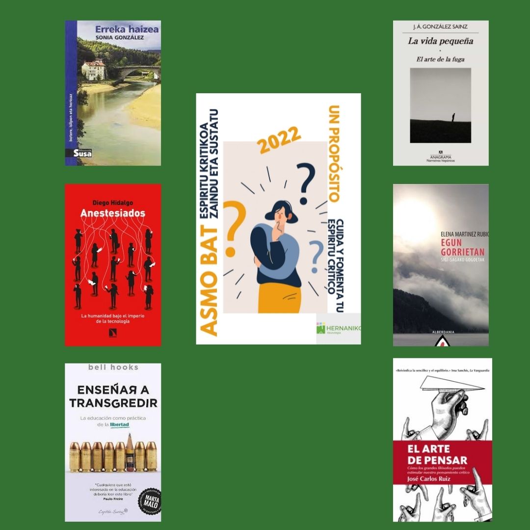 libhernani's tweet photo. 2022rako asmoa: espiritu kritikoa zaindu eta sustatu #liburutegian |
Propósito para el 2022: cuida y fomenta tu espíritu crítico #biblioteca https://t.co/AoWg1BWacP https://t.co/XiTEnTy6Ti