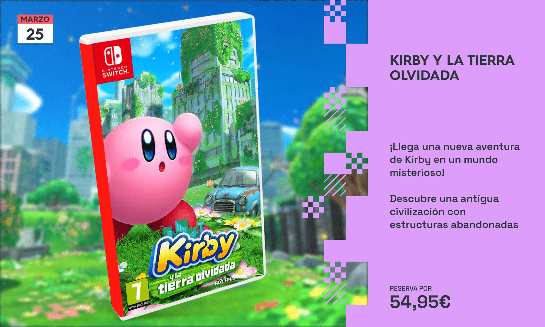 Compra Kirby y la tierra olvidada