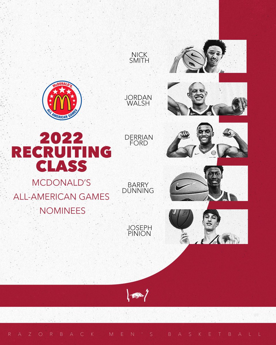 Congrats to our ENTIRE 2022 recruiting class for being named @McDAAG nominees! @ntsmith1402 @OnlyJWalsh @BarryDunning6 @thetruthballers @josephpinion2