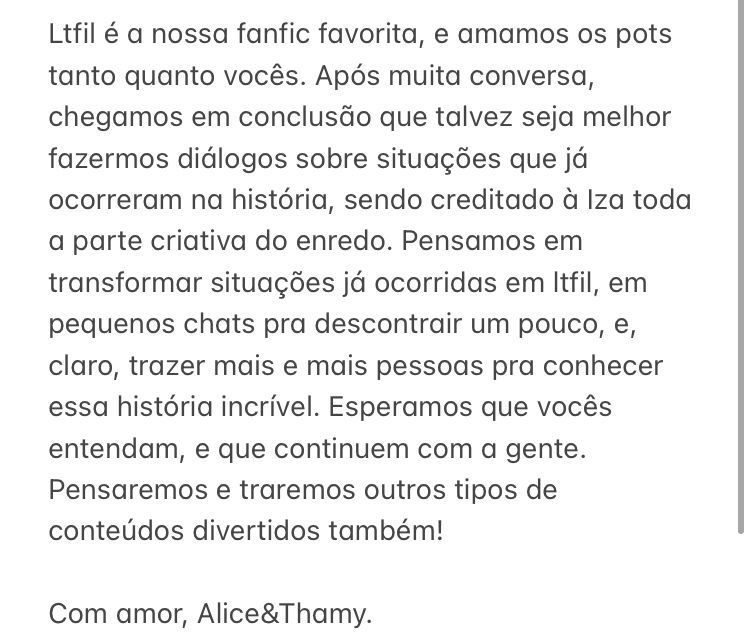 ltfilarts's tweet photo. esperamos que vocês entendam, e respeitem. 😊 https://t.co/9d1j3rVnjW