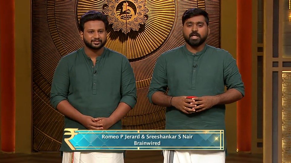 SonyTV's tweet photo. Romeo P Jerard & Sreeshankar S Nair bring #Brainwired's WeSTOCK, an IOT based livestock health monitoring system, which empowers the lifestyle of all livestock farmers! Will the Sharks invest in this interesting business idea? Stay tuned to #SharkTankIndia! https://t.co/lvzbewWnXs