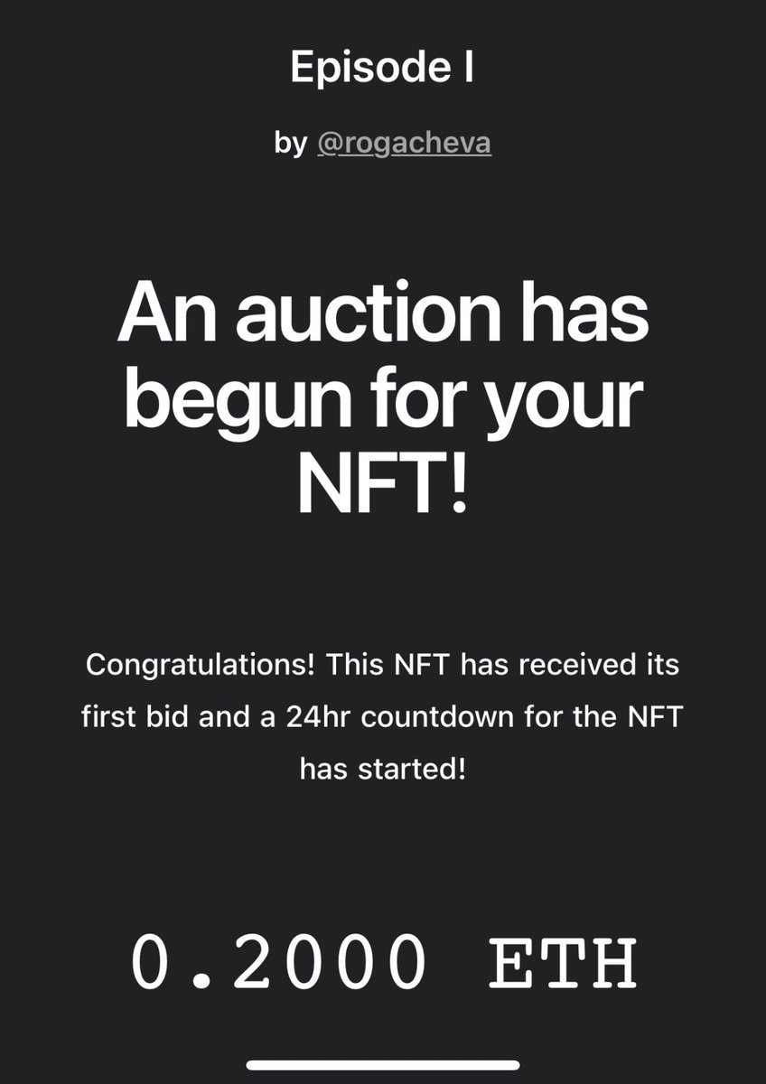 The auction has started!!!🥳 First auction in my life guys! Can you believe it?✨

<a href="/kittynetics/">Kittyzilla 🦍🍌 | Purrella</a> Just placed a bid🤩

I am so grateful for your support!❤️

23 hours to go🔥🔥🔥