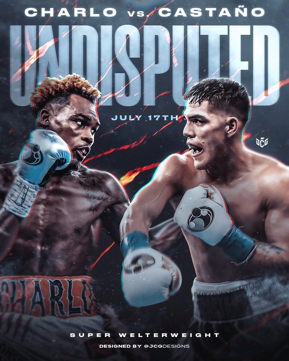 This is a good reminder to shout out and heap praise upon @jcg_designs for all the fantastic art he’s made surrounding the Charlo-Castaño bouts. Really has blown most of the official stuff out of the water, with all due respect. #CharloCastaño #CharloCastaño2 🎨🥊 🇺🇸🆚🇦🇷