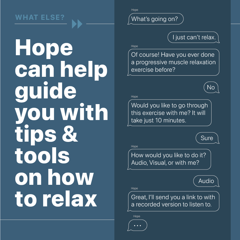 cccnmo's tweet photo. Don't forget about Hope, our free text-to-talk chatbot technology that can help you keep your #resolutions for better physical and mental health this year! πͺ Ready to roll? #ConnectWithHope by texting "Hi" to 1-202-949-7249 with Start Code: CCCNMO. @DioJeffCity @CCharitiesUSA https://t.co/lOTQlRx8Fb