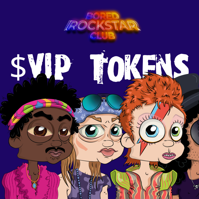 Bored Rockstar Club + Solfest (@rockstarclubnft) on Twitter photo 500 $VIP Tokens for EVERYONE
✅Follow, like & RT <a href="/RockstarClubNFT/">Bored Rockstar Club + Solfest</a>
✅ Join discord.gg/7Bs4C9WQ4b
✅Complete form forms.gle/AEdYaTs5svn7cF…
🤔Why would you want free $VIP tokens?
* Future mints
* Take part in MetaFest
* Groupies
* Battle of the Band
+ more 500 $VIP Tokens for EVERYONE
✅Follow, like & RT <a href="/RockstarClubNFT/">Bored Rockstar Club + Solfest</a>
✅ Join discord.gg/7Bs4C9WQ4b
✅Complete form forms.gle/AEdYaTs5svn7cF…
🤔Why would you want free $VIP tokens?
* Future mints
* Take part in MetaFest
* Groupies
* Battle of the Band
+ more