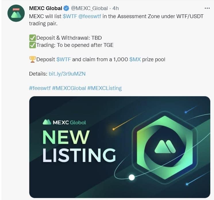 MmoTogether's tweet photo. https://t.co/DErG9oRZmv
$WTF @feeswtf $ETH #NFT #StakingRewards 
Claim NFT. Go now!!!!!!!!!!!!!! https://t.co/wNnchLXvVI