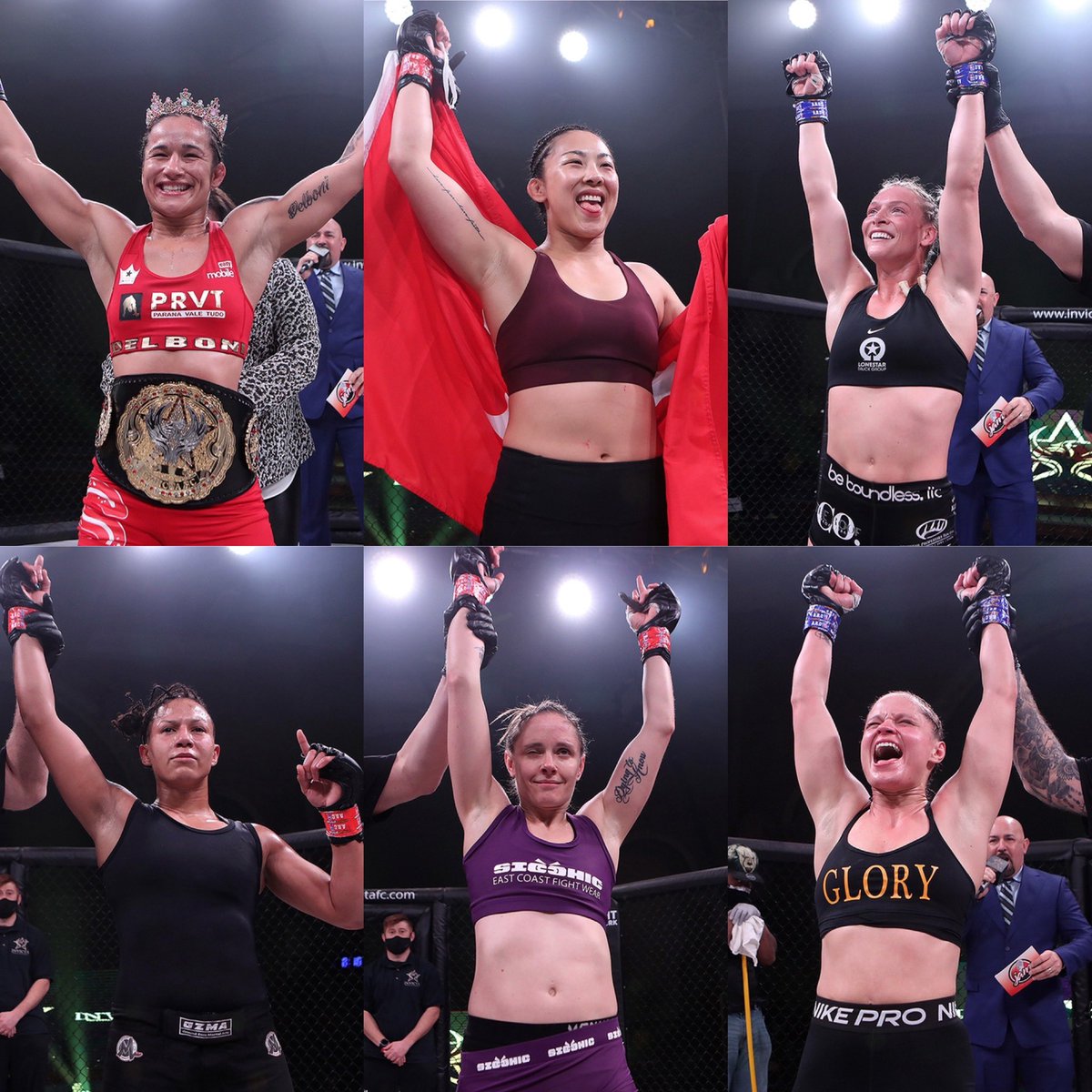 shanknapp's tweet photo. Huge thanks to the athletes, staff, and fans for another great night of fights. There were a few Covid hurdles and last minute replacements, but the Invicta athletes stepped up and made it happen. https://t.co/s1DyJNJFpM