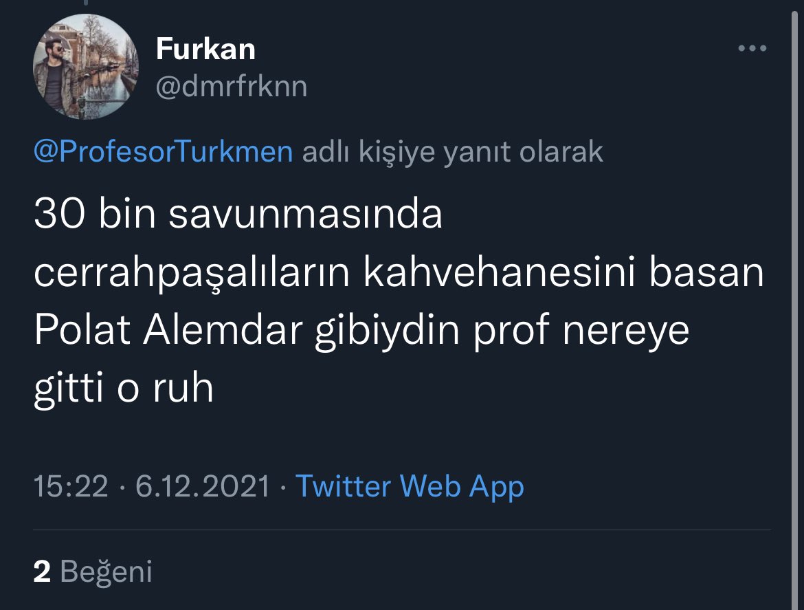 Kimden kaç para aldın da, 30.000'den yaptığım işlemin dün sıkı takipçisiyken bugün inkârcısı oldun. "Böyle bir adamsan" dediğin adama daha dün (6 Aralık) ne dediğini ne çabuk unuttun
