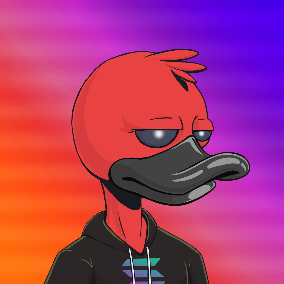 daniel_emell's tweet photo. @danger_valley Just a #Solana duck demon chillin #dangercrew https://t.co/LFoCEVro4T
