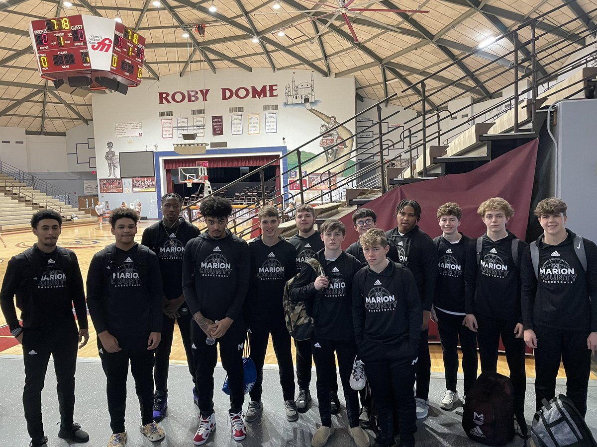 <a href="/KnightsMCBBall/">Marion County HS Boys Basketball</a> vs <a href="/NORTHBULLITT/">NORTH BULLITT EAGLES</a>                 
📍 North Bullitt 
JV/V 
⏰6pm/7:30pm
🎟GoFan
