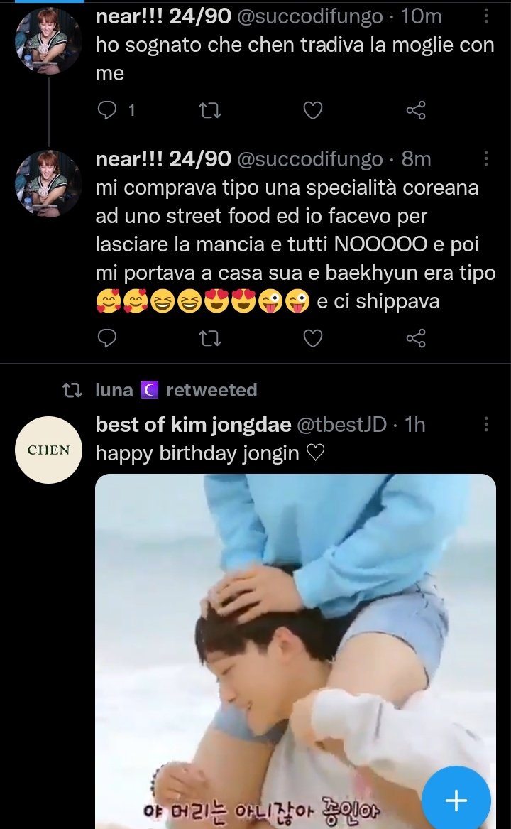 Jongin Twitter