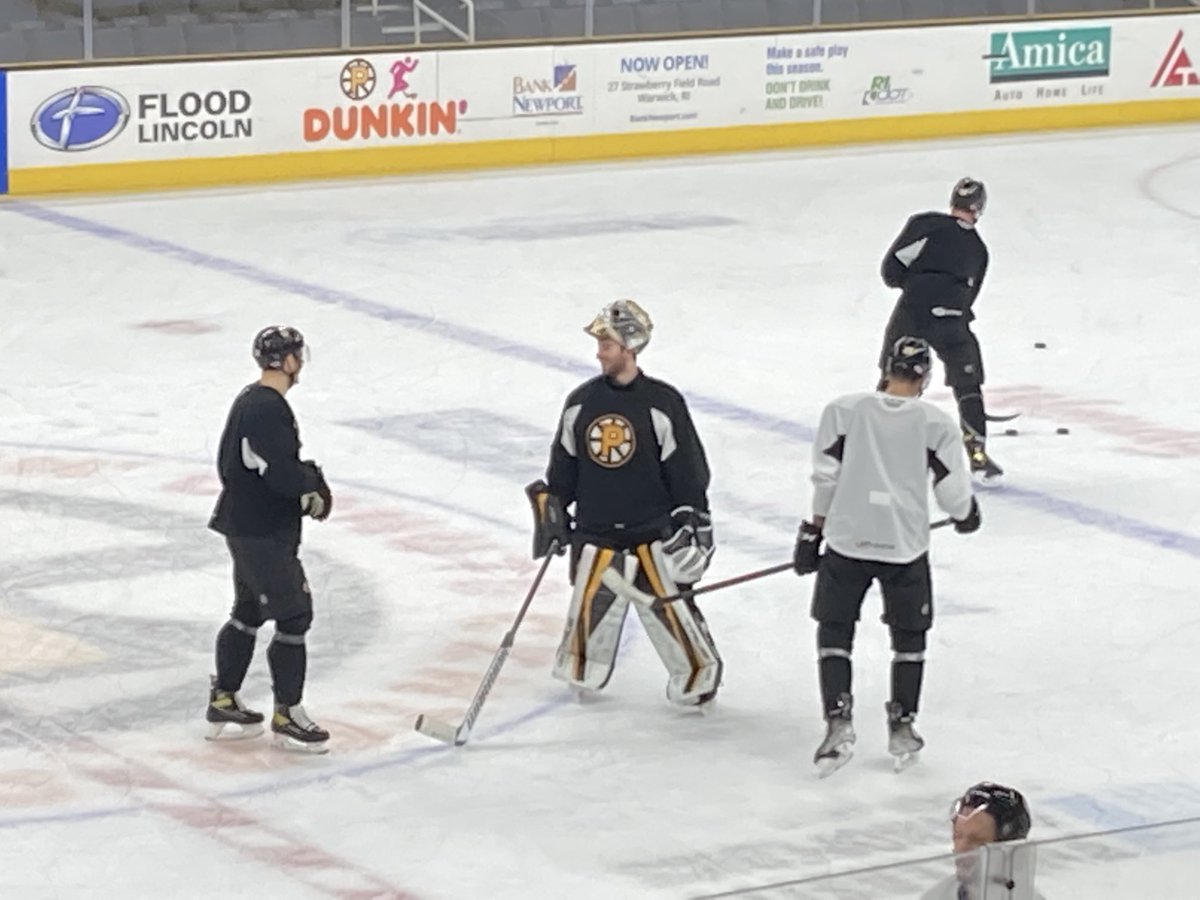 Meeting of Maine men — Tralmaks, Swayman, Greenway