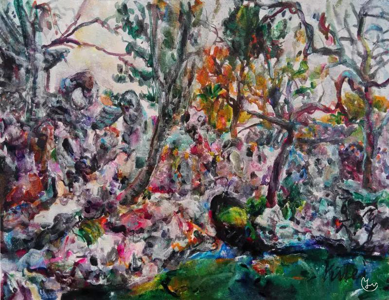 yulaoshi121's tweet photo. ☀️<Landscape In Homage To Cezanne>☀️

🧑‍🎨Cezanne said: 'As long as we persevere and think hard, we can change our vision bit by bit, and in the end it will be integrated. '

🙌Follow @yulaoshi121
🙌Welcome join https://t.co/c22LM7aGl0
#NFT #NFTartists #NFTdrop  #ArtistOnTwitter https://t.co/F2Cu8o4fCU