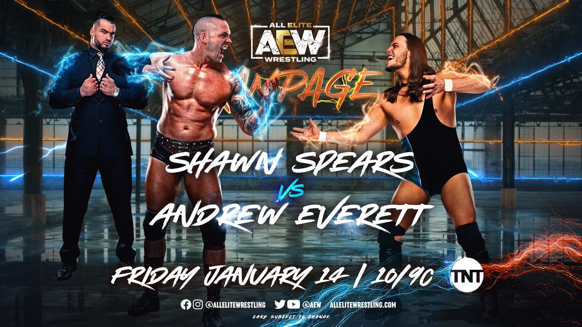 It’s Thursday, you know what that means: tomorrow night on TNT Friday Night #AEWRampage @ 10pm ET/9pm CT with some great wrestlers on a great hour of wrestling! We’ve had a great run of ratings, last week being our best Friday rating since October, thanks to you fans stepping up! 