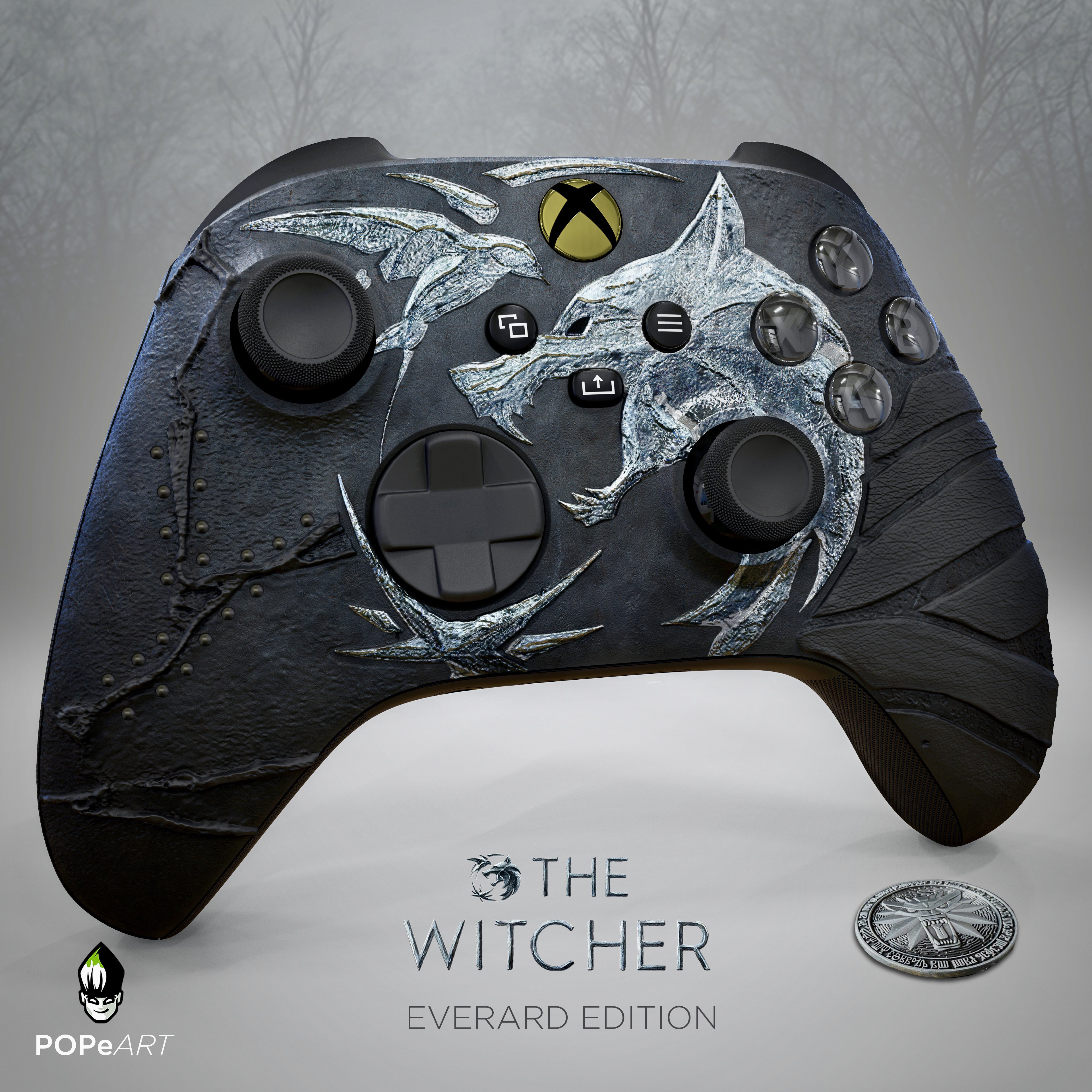 Witcher геймпад. Ведьмак на хбокс 360. геймпад в стиле ведьмака. ведьмак 1 геймпад. ведьмак xbox series x.
