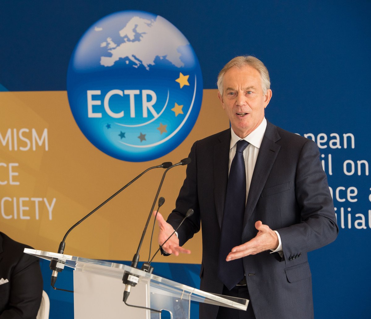 TheECTR's tweet photo. We are delighted to learn that ECTR Chairman Tony Blair has been appointed Knight Companion of the Most Noble Order of the Garter, the oldest and most senior British Order of Chivalry, by HM Queen Elizabeth II.

Warm congratulations on this richly deserved honour! https://t.co/KB7ddHezGR
