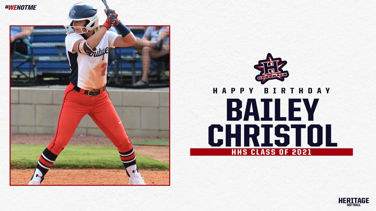 She ranks in the top ten in 𝙢𝙪𝙡𝙩𝙞𝙥𝙡𝙚 all-time offensive categories, accumulated 174 hits as a General, batted an even .400, is second all-time in assists (138)...

And today's her birthday! Happy Birthday <a href="/baileychristol_/">bailey christol</a>! We hope you enjoy YOUR day! 🎂 

#GoGenerals