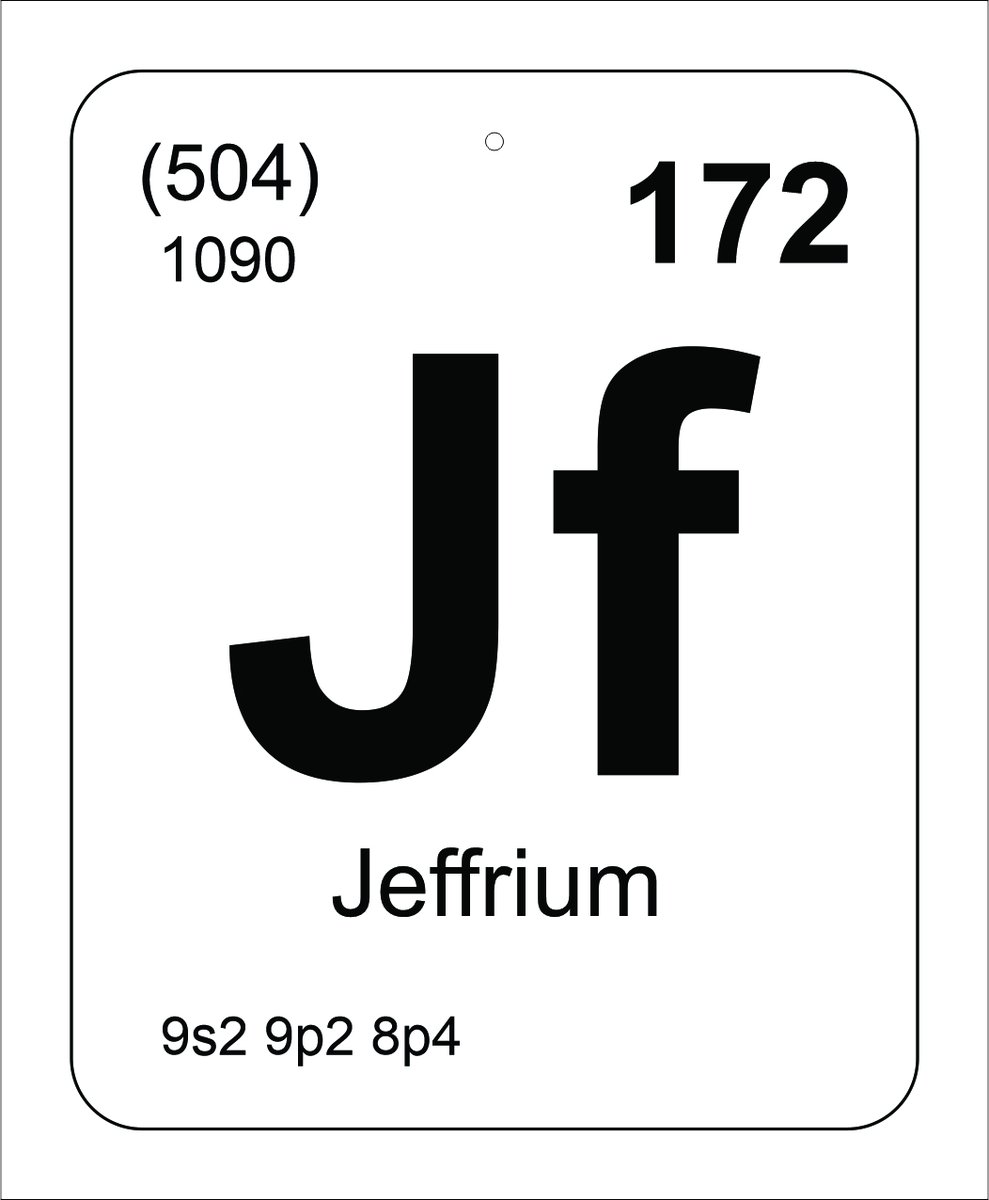 UkuleleG3orge's tweet photo. @CharmingDisastr Jeffrium. https://t.co/BwGZDPCB4d