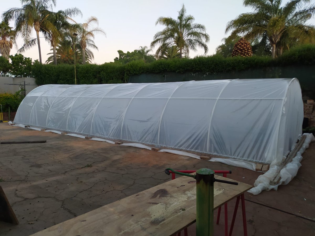 ConnectorsPvc's tweet photo. Project

Fady built a mammoth 12m PVC polytunnel using Greenhouse sheeting, 32mm PVC Conduit and an selection of PVC connectors. Rebar secured each hoop to the ground, intermediate hoops were joined to the supports that run the length of the structure

https://t.co/wur84mKxB7 https://t.co/HqwUPRhwsc