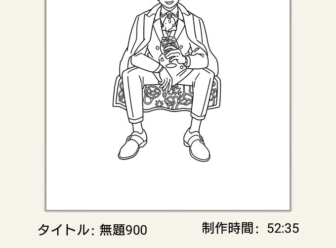 描いてる途中の動画あげてみたいけど、時間数バカだからどこも載せられない 