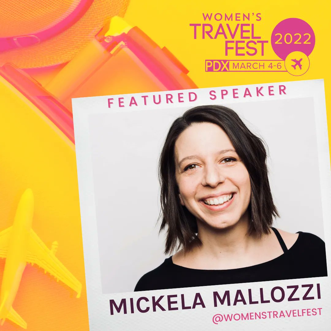 #WTFest22 Speaker Spotlight: Mickela Mallozzi
Host of #PBS Barefeet with Mickela Mallozzi
buff.ly/31GNlMl

#womenstravel #femaletravel #womenstravelfest #empowerwomen #womenlovetravel #gogirlguides #inspirewomen #womenwhotravel #exploremore #TravelPortland