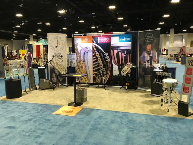 JupiterWinds's tweet photo. We are at FMEA this week! Stop by and see us at booth #7009 🎷🎺 #jupiterbandinstruments #fmea2022 https://t.co/VzUV2Y8XKN
