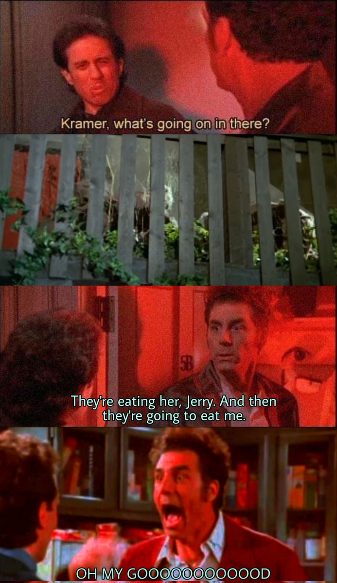 Figured it was high time I contributed to the Seinfeld Kramer meme