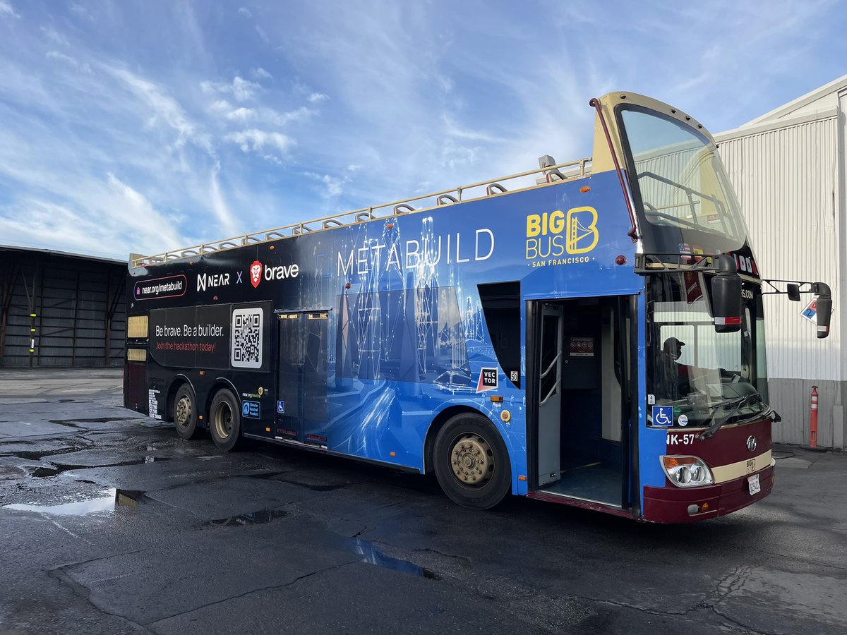 ChrisGhent's tweet image. gm #SanFrancisco!

The door is open to get hacking on @NEARProtocol at #MetaBUILD ($1,000,000 in #hackathon prizes).

Be @brave. Be a builder.

Come make #Brave moves for a brighter future on #NEAR.

#MassAdoptionIsNEAR